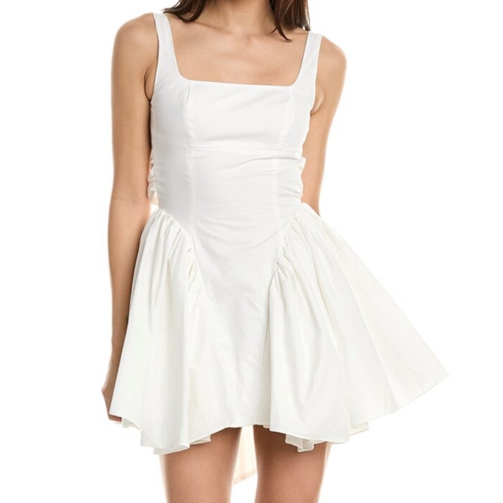 White A-Line Mini Dress